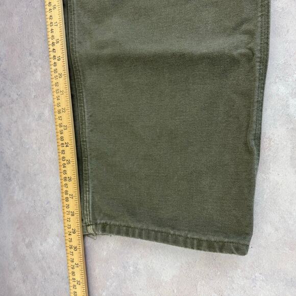 Carhartt Pants Men's 42x32 (Act 40x30) B11 MOS Dungaree Carpenter Canvas Read - Picture 10 of 10
